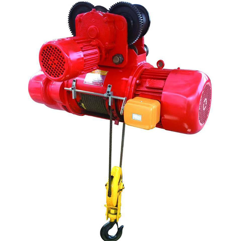 1-10 Ton Trolley Crane Electric Hoist / Wire Rope Electric Hoist Lifting Motor