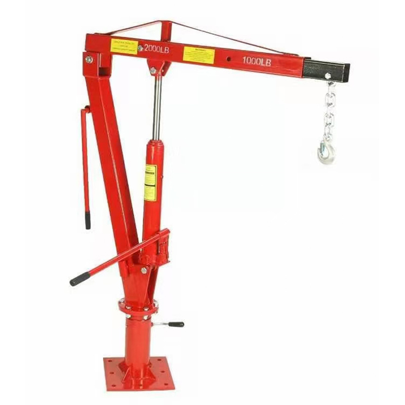 2ton 3 Ton Hydraulic Foldable Unfoldable Engine Crane Shop Crane