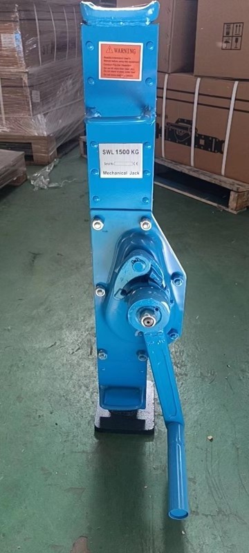 Mechanical Jack 1.5ton Stand Steel Lifting Rack Jack Mechanical Toe Jack