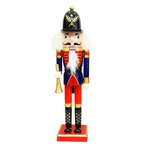 30cm Tall Wooden Nutcracker Christmas Decorations Nutcrackers Soldier on Stand