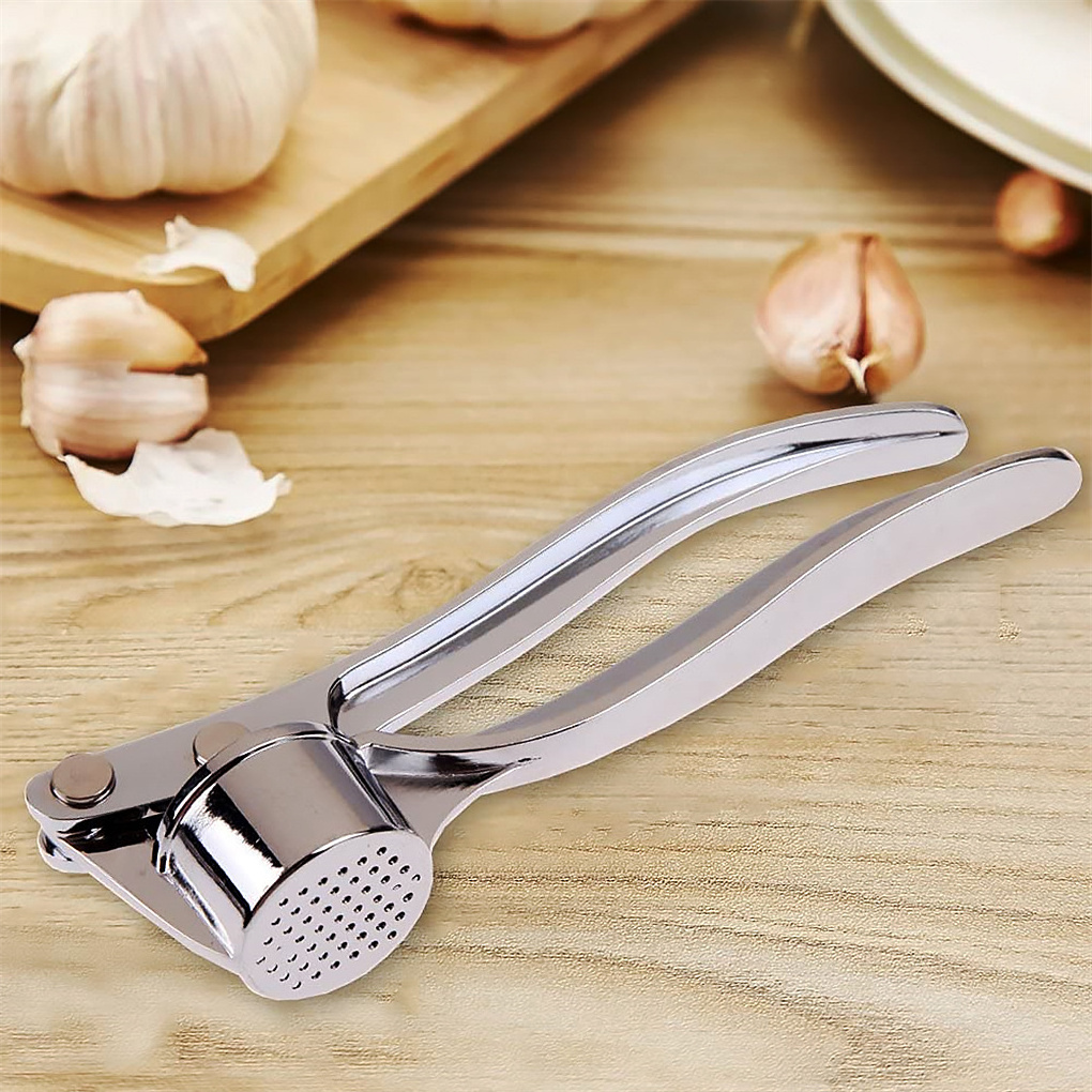 Garlic Masher Stainless Steel Handheld Garlic Ginger Squeezer