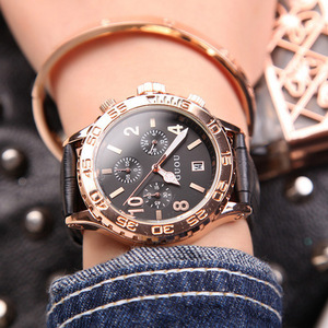 New Fashion Trend Women's Watch Small Three-pin Sports Quartz Watches For Women Leather Korea Gift Watch Wristwatches Korea