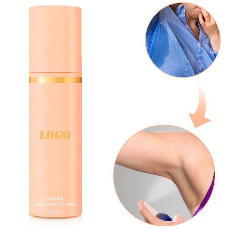 Natural Remove Armpit Bad Odor Men's Deodorant Customized Antiperspirant Smell Spray Unscented Long Lasting Fragrance Body Mist