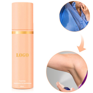 Natural Remove Armpit Bad Odor Men's Deodorant Customized Antiperspirant Smell Spray Unscented Long Lasting Fragrance Body Mist