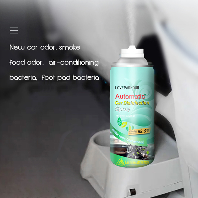 China Manufactory Customized New Car Leather Scents Refresh Vanilla Odor Remover Car Freshener Spray