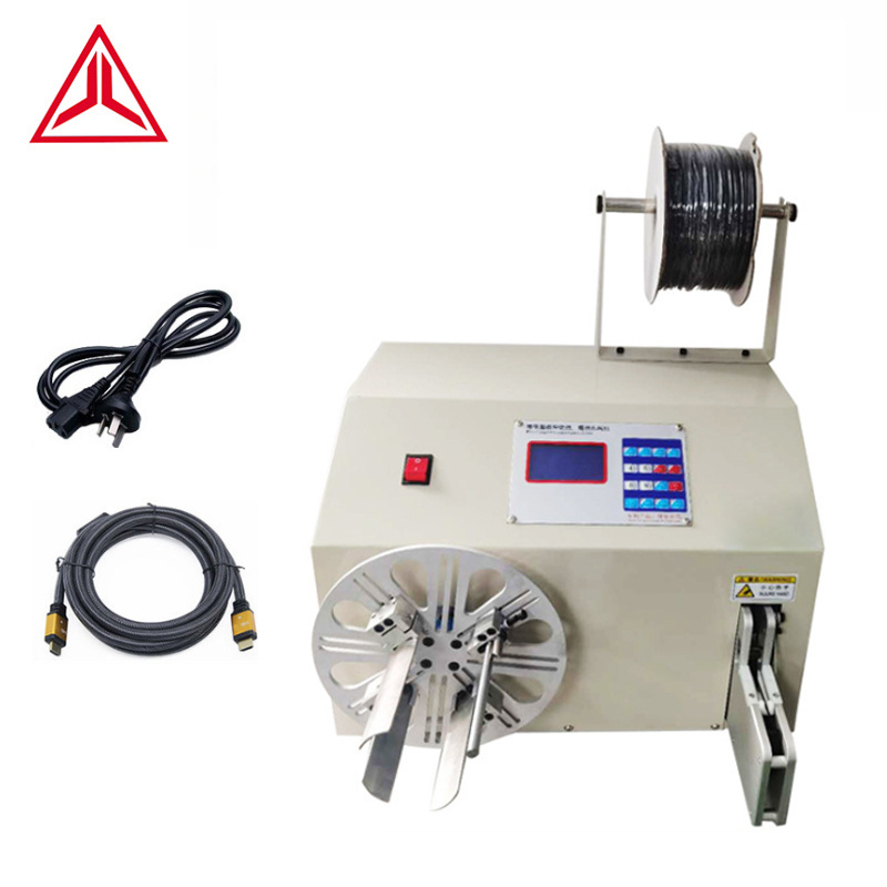 JL-5-30A Semi-automatic winding cable tie machine automatic wire binding machine