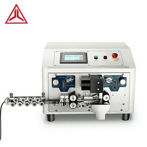 Fully Automatic computer cable wire cutting stripping machine USB data cable manufacturing machine