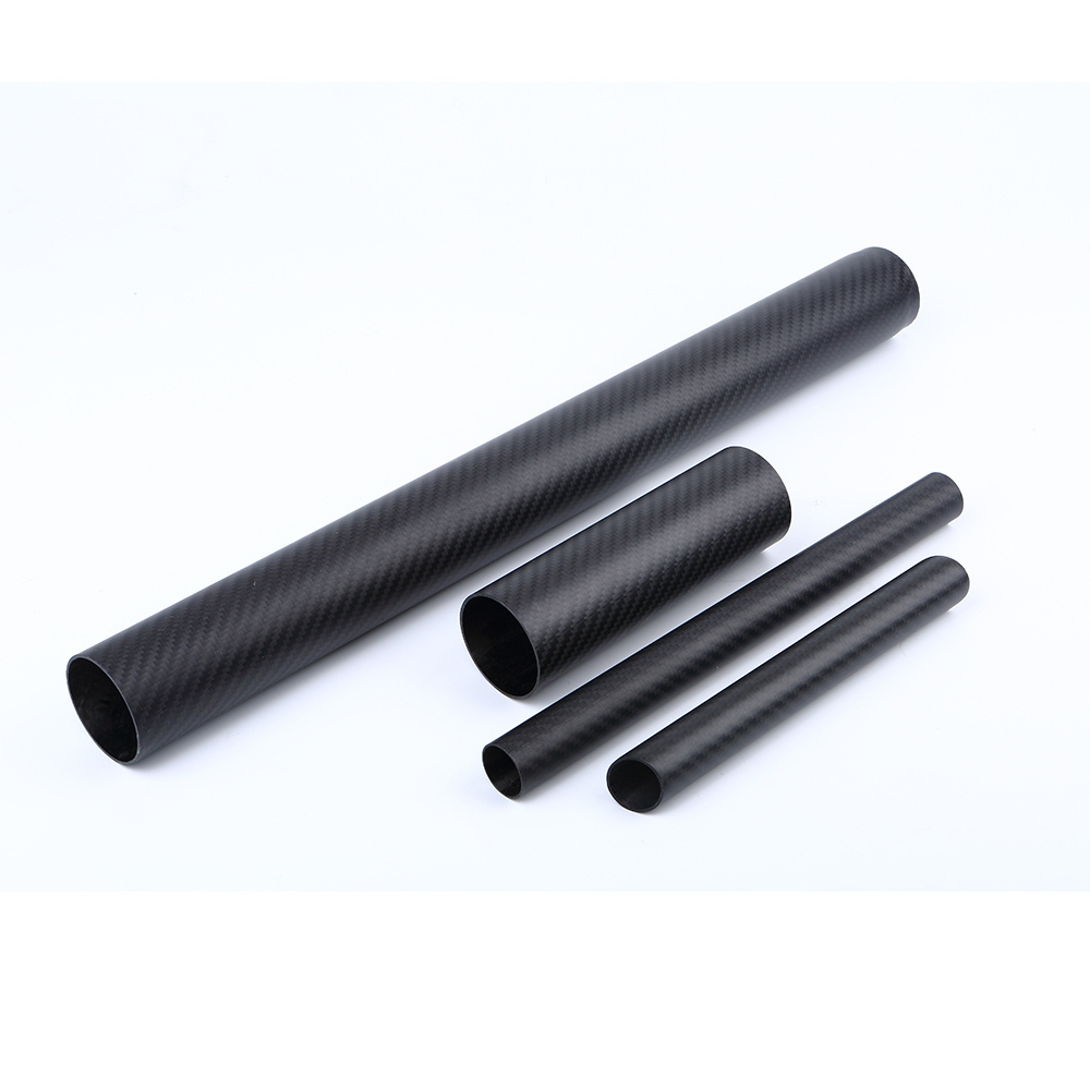 High strength epoxy resin 3k carbon fiber tube for drone frame