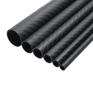 High strength epoxy resin 3k carbon fiber tube for drone frame