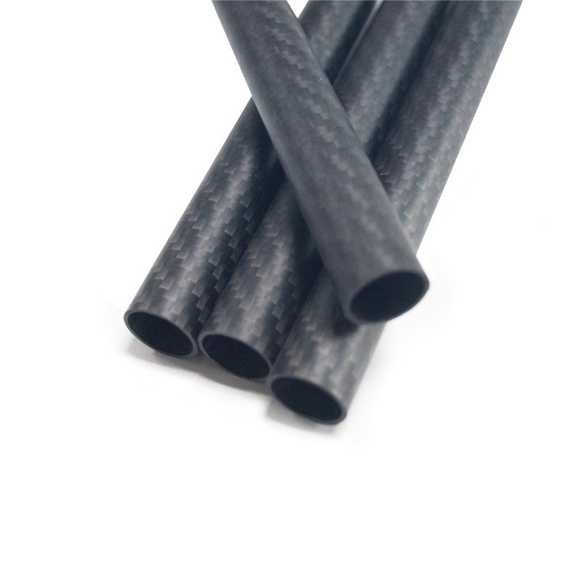 High strength epoxy resin 3k carbon fiber tube for drone frame