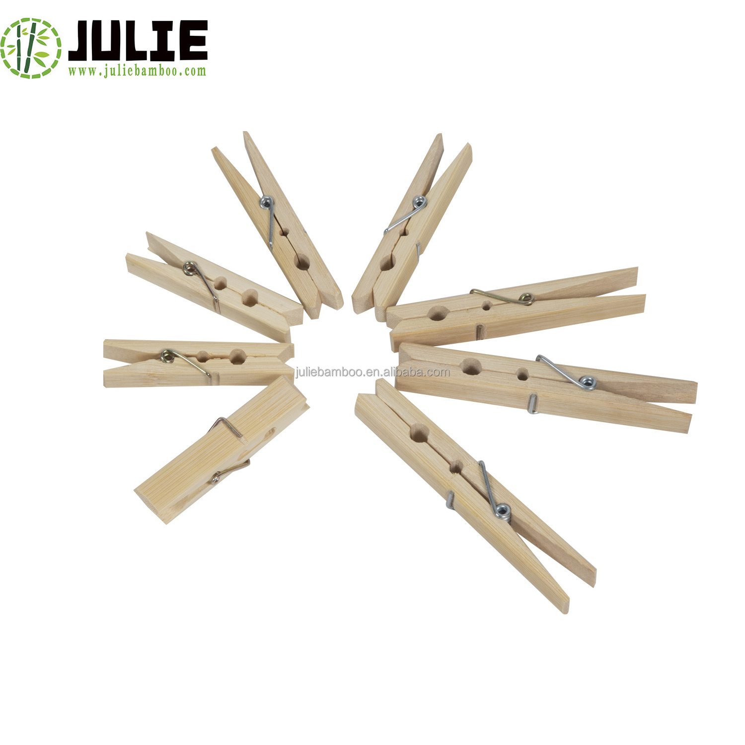 Factory-direct  High Quality Non Staining Natural Wooden Clothespins Wooden Clothes Peg Bamboo Clothes Peg Bamboo Peg