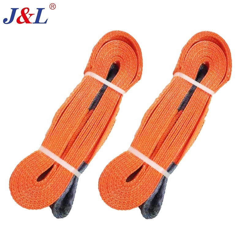 JULI Safety factor 5:1 6:1  7:1 8:1 polyester webbing sling lift belt