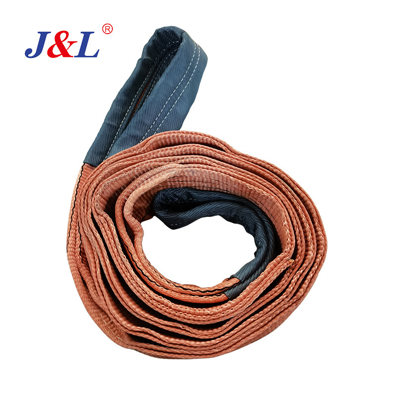 JULI 1T 2T 4T 6T 8T 12T Polyester Eye Type Webbing Sling purple web sling used in lifting hoisting good sling supplier