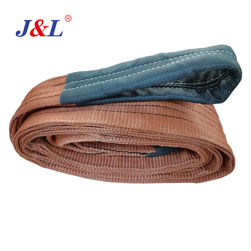 JULI 1T 2T 4T 6T 8T 12T Polyester Eye Type Webbing Sling purple web sling used in lifting hoisting good sling supplier