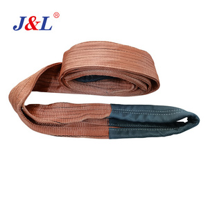 JULI 1T 2T 4T 6T 8T 12T Polyester Eye Type Webbing Sling purple web sling used in lifting hoisting good sling supplier