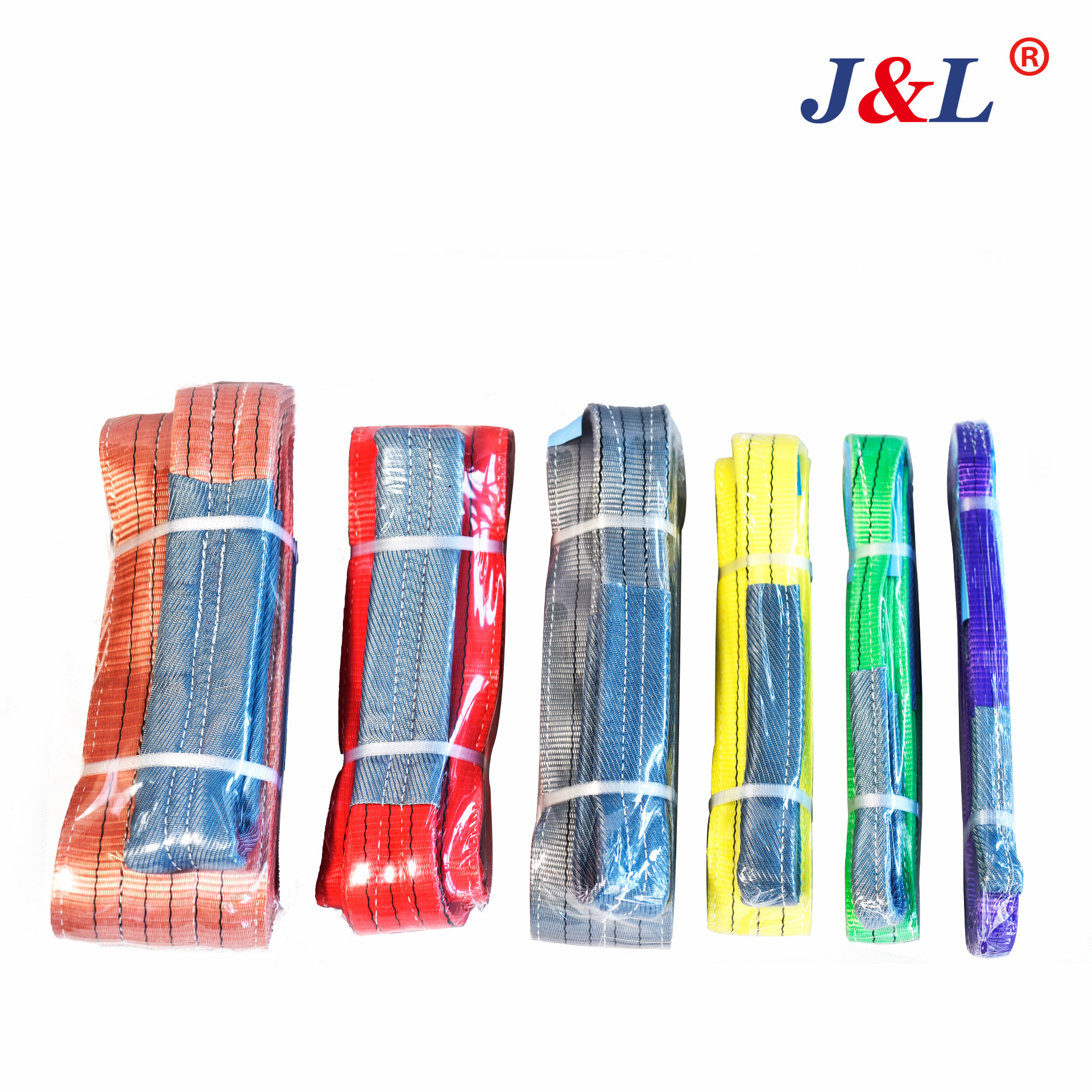 JULI polyester 1T~12T webbing sling OEM&ODM factory customized web sling for lifting