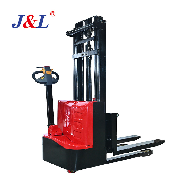 JULI ISO forklifts semi electric stacker self loading portable forklift electric stacker 2t customized pallet truck