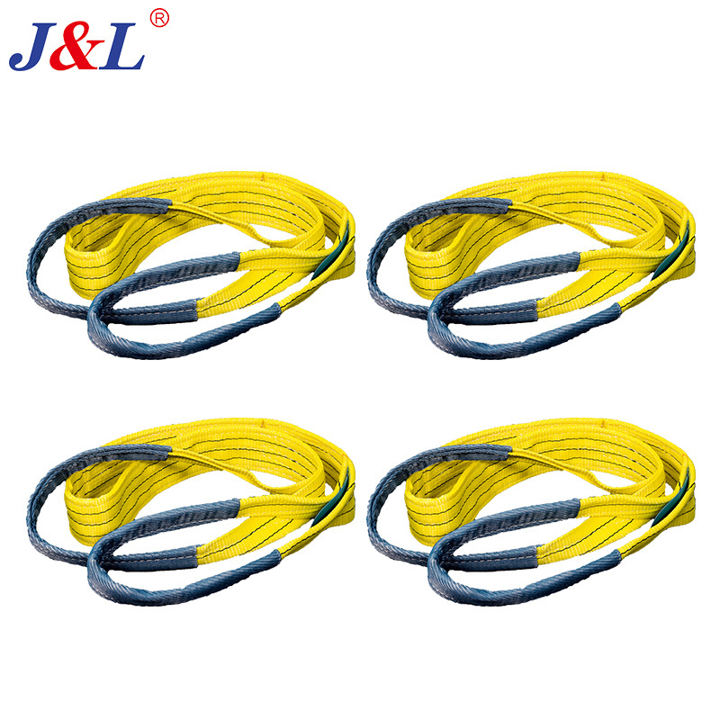 JULI polyester 1T~12T webbing sling OEM&ODM factory customized web sling for lifting