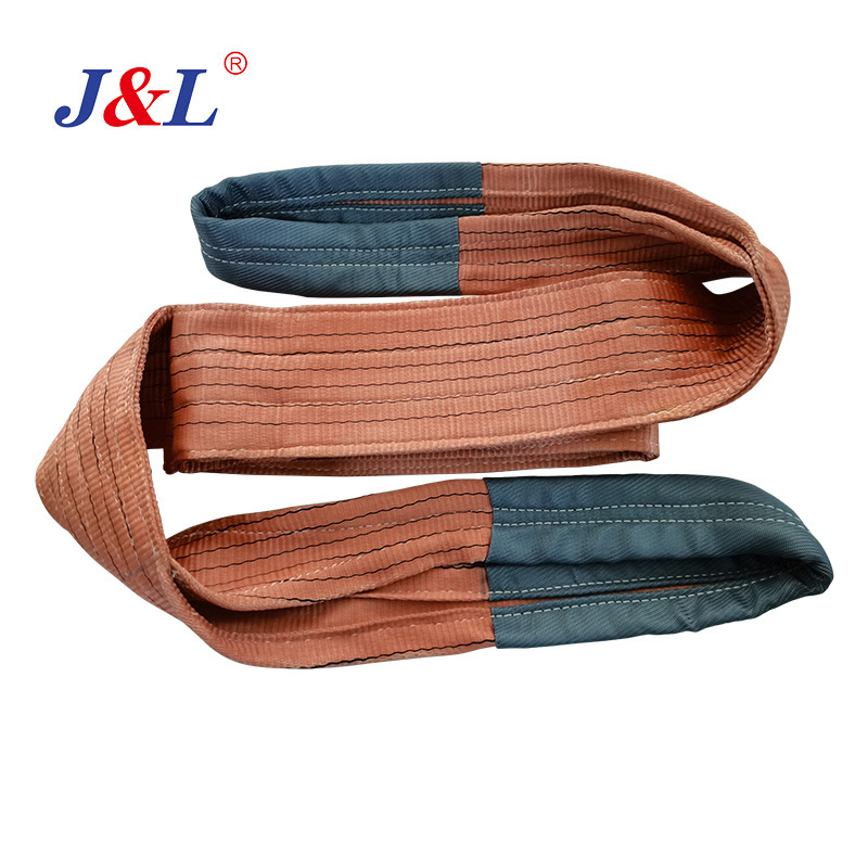 JULI 1T 2T 4T 6T 8T 12T Polyester Eye Type Webbing Sling purple web sling used in lifting hoisting good sling supplier