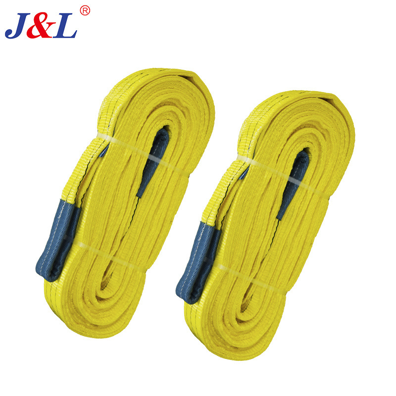 JULI Safety factor 5:1 6:1  7:1 8:1 polyester webbing sling lift belt