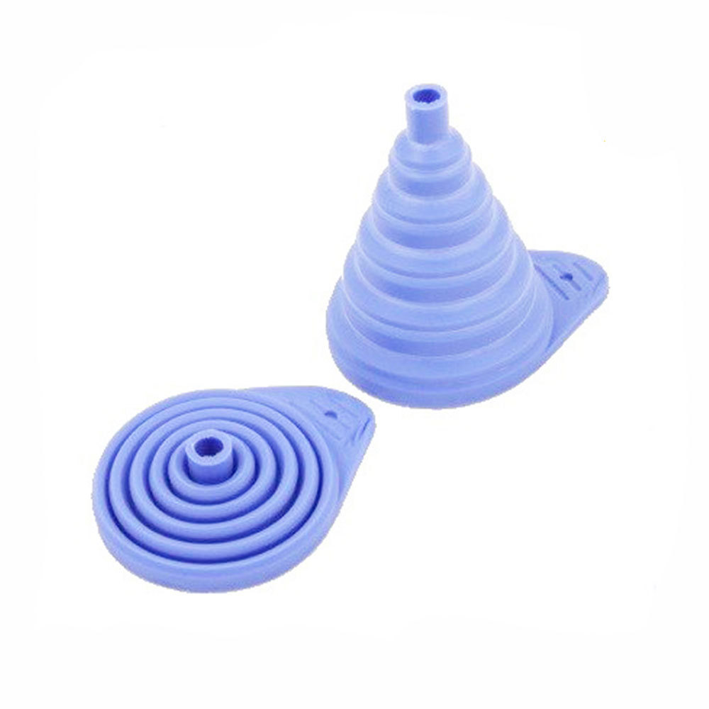 Collapsible New Type Silicone Plastic Funnel