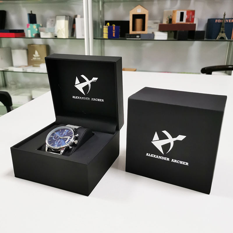 Hot sales Wrist Box Custom Packaging 2 Slot Couple Watch Boxes