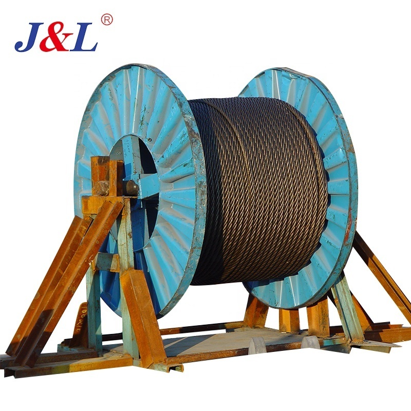 julisling galvanized and ungalvanized 16mm steel wire rope for tower crane OEM ODM used in well drilling