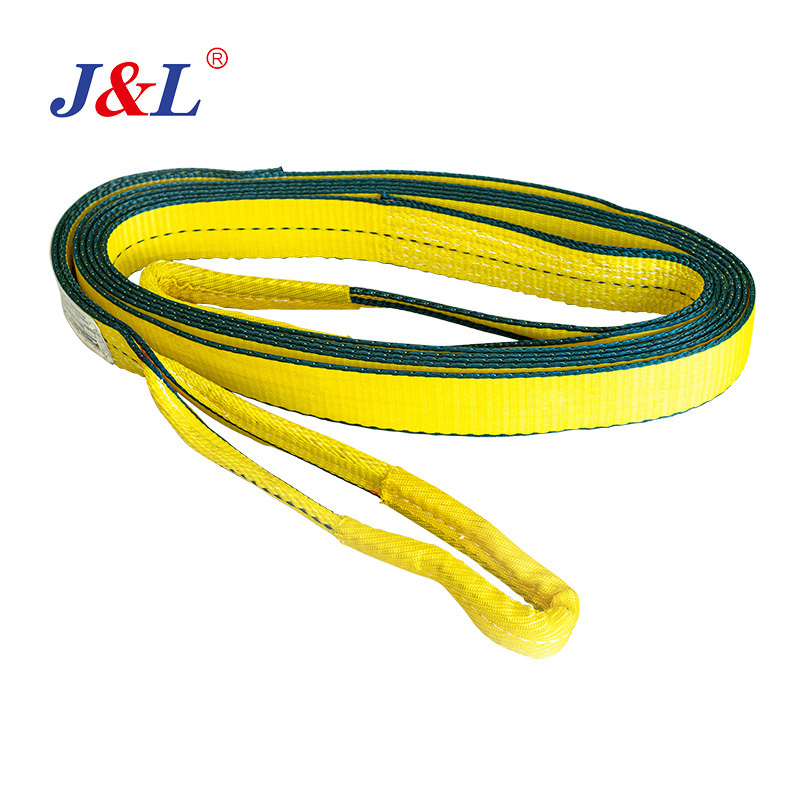 julisling webbing sling belt 1600ibs-19200ibs webbing sling textile tape lifting slings belt crane flat polyester nylon