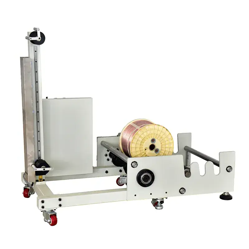 Electric automatic pay-off machine Stripping and cutting machine cable uncoiling wire feeder