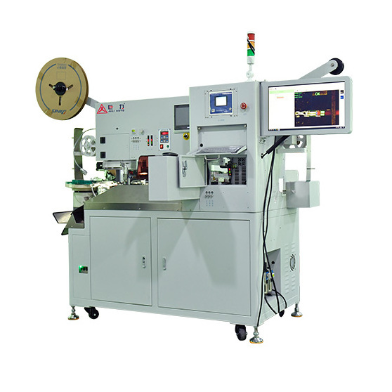 Fully automatic Cable Housing  plastic Shell Inserting multi core wire crimping Machine for multi-core cable