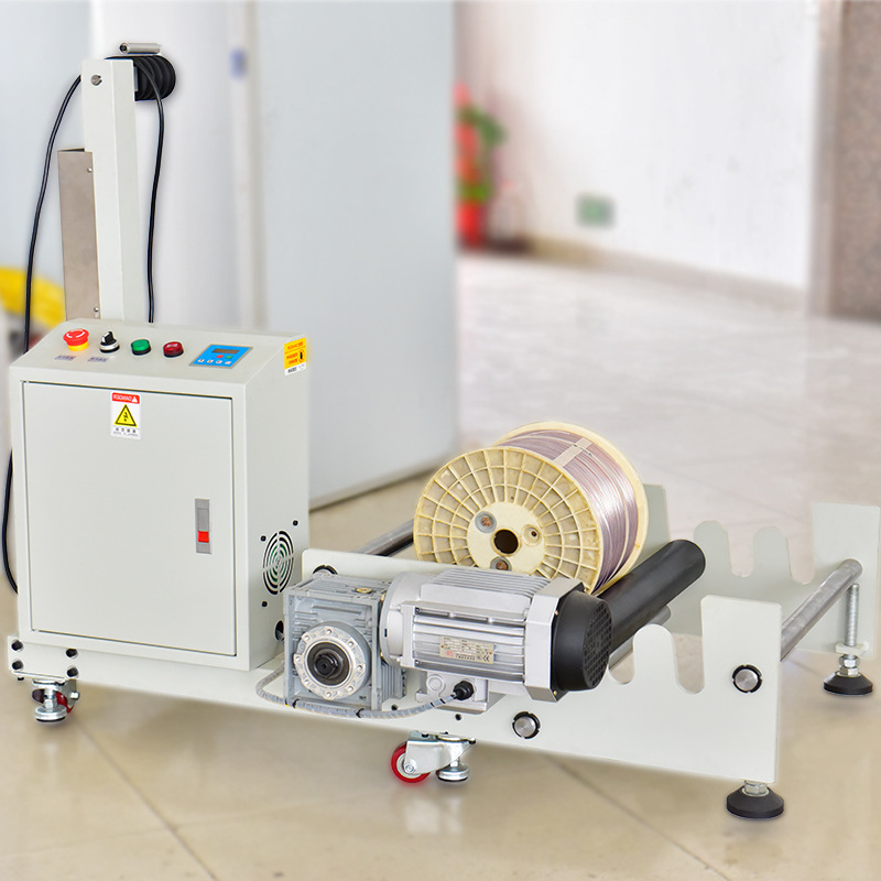 Electric automatic pay-off machine Stripping and cutting machine cable uncoiling wire feeder