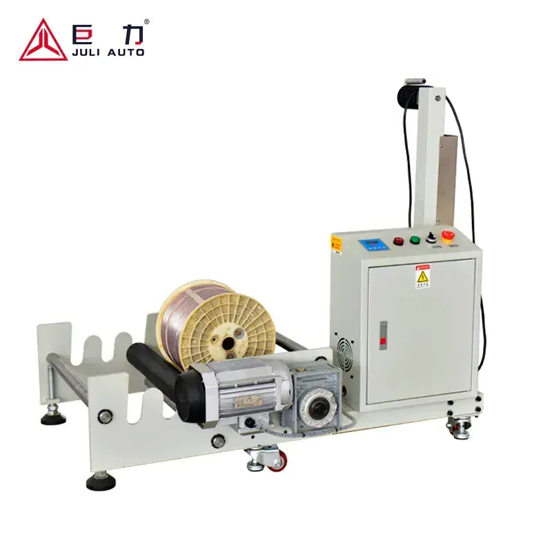 Electric automatic pay-off machine Stripping and cutting machine cable uncoiling wire feeder