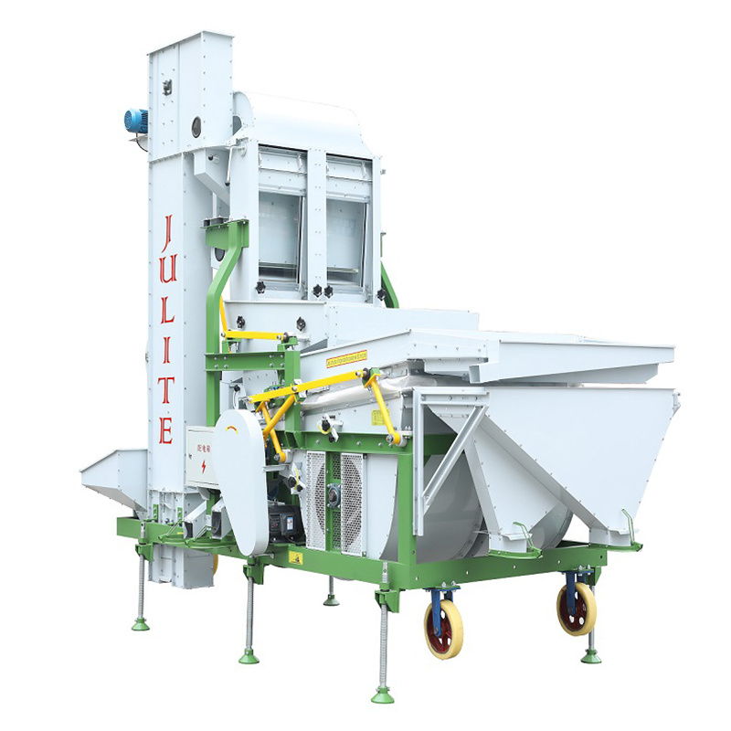 Julite Seed Grain Cleaning Machine Selecting Corn Millet Beans Grading Machine