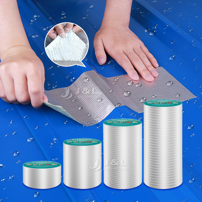 New super strong Aluminium foil butyl rubber Waterproof tape for metal roof