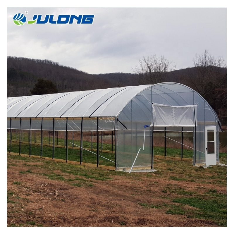 Commercial Tunnel Dwc Hydroponic Systems Vertical Single-span Greenhouses Equipment For seeding breeding