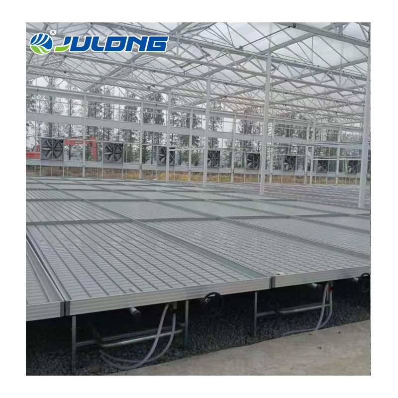 Agriculture growing ebb and flow table 4x8 flood table rolling bench hydroponic system greenhouse