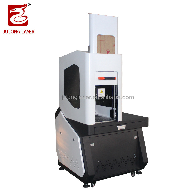 Julong 20w 30w 50w semi-enclosed fiber laser marking engraving machine &laser marker price