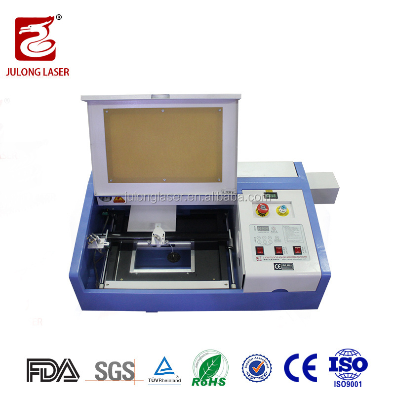 JULONG K3020 high speed acrylic rubber stamp laser engraving machine CO2 laser machine price