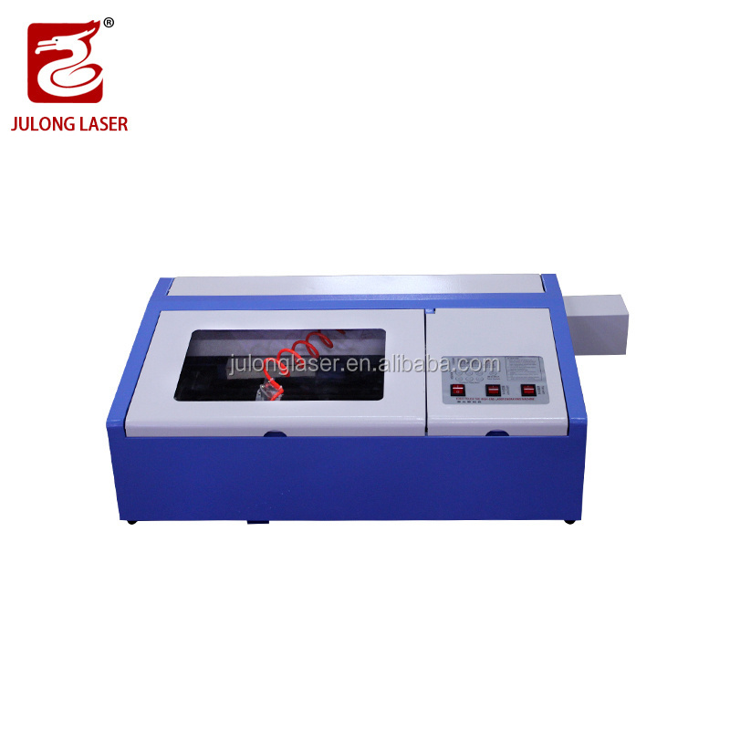 JULONG K3020 high speed acrylic rubber stamp laser engraving machine CO2 laser machine price