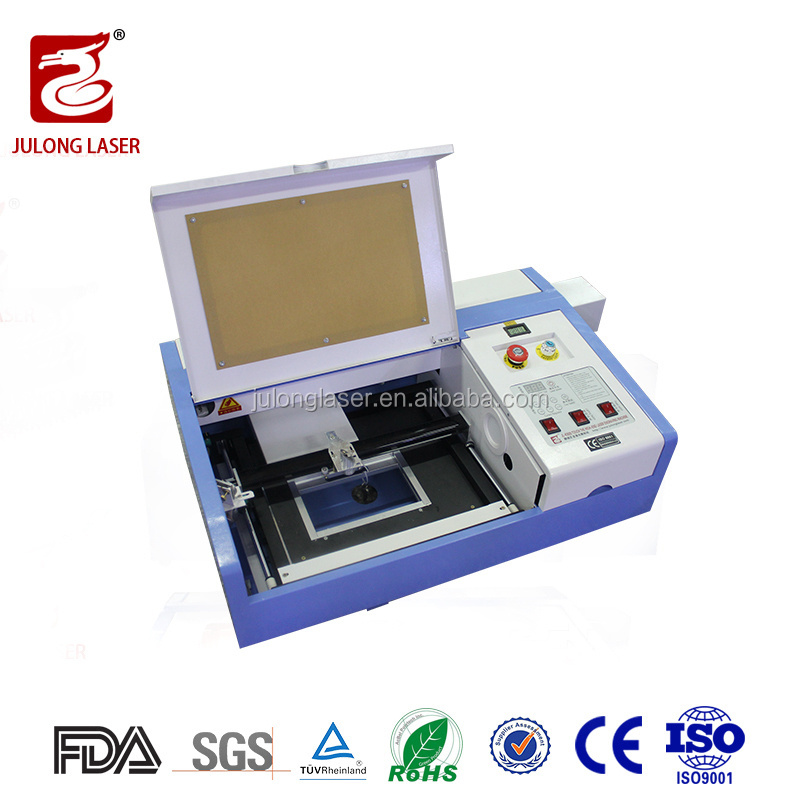 JULONG K3020 high speed acrylic rubber stamp laser engraving machine CO2 laser machine price