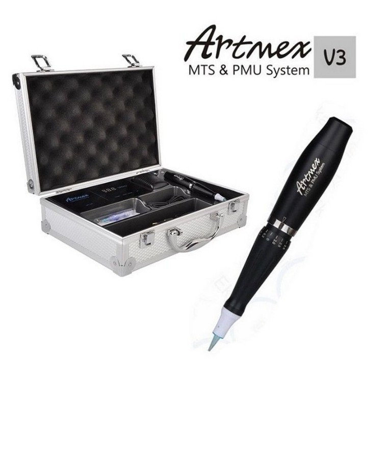 julong Artmex V3 Top selling portable dermapen used for MTS semi permanent makeup machine