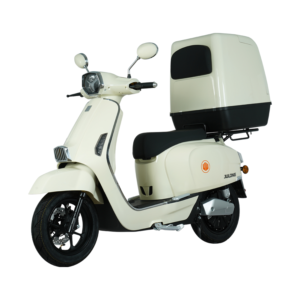 Factory Wholesale 65km/h Fast Food Delivery Scooter With Cargo Box