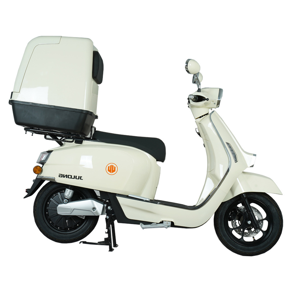 Factory Wholesale 65km/h Fast Food Delivery Scooter With Cargo Box