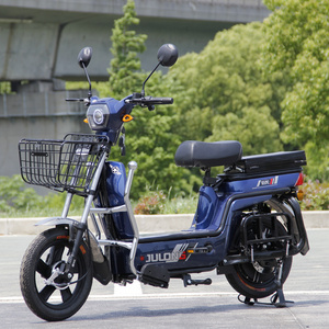 Julong Wholesale 1000 Watt Electronic Electric Moped With Pedal, 2 Seat Electric Moped Scooter