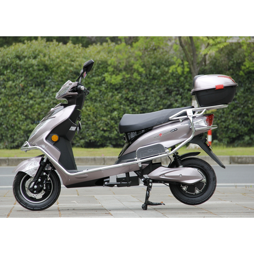 SKD OEM Street Legal E Scooter 72v Moped Electric Motorcycle With Pedals, 1000W Street Legal Moped