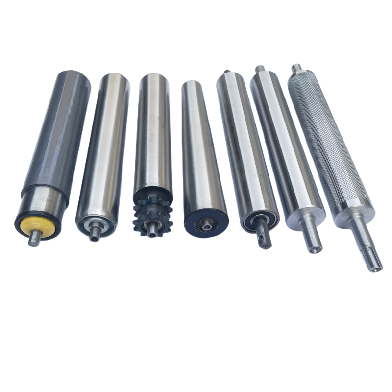 Lightweight galvanized/stainless steel non-powered roller