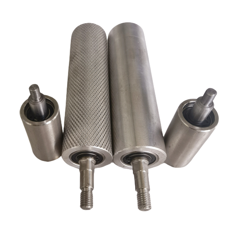 Lightweight galvanized/stainless steel non-powered roller