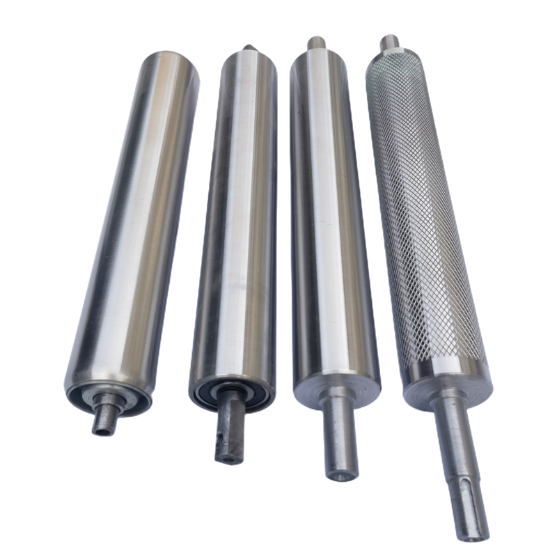 Lightweight galvanized/stainless steel non-powered roller