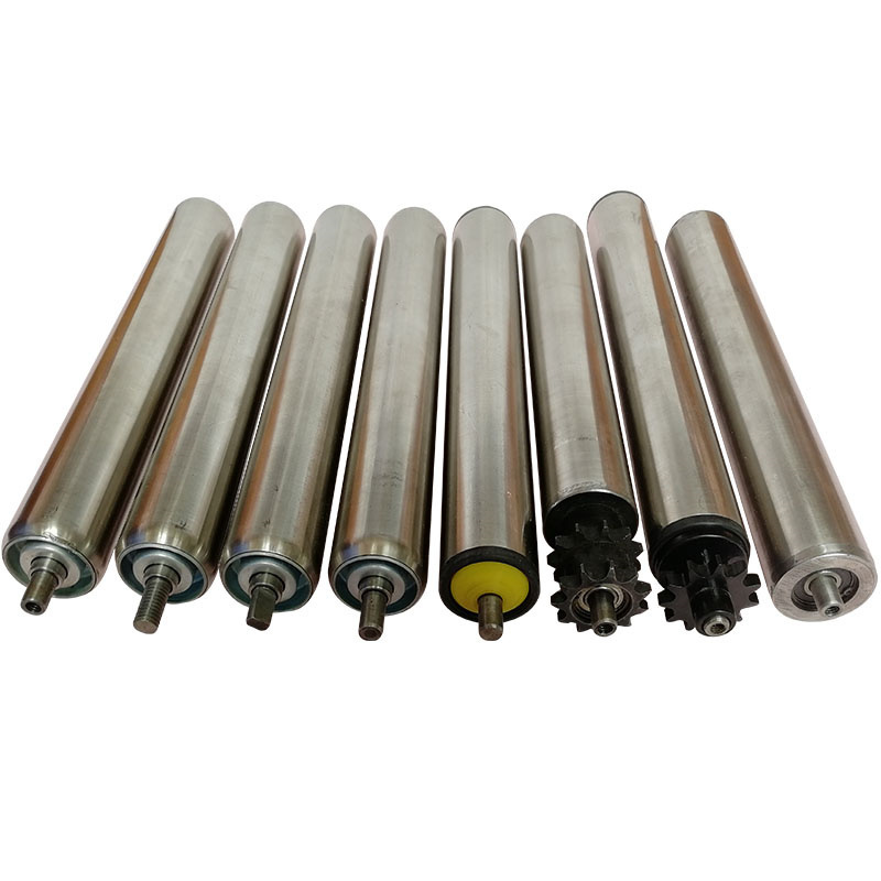 Steel Roller Professional Manufacturer Industrial Conveyor Line Roller Chrome Plated Stainless Conveying roller