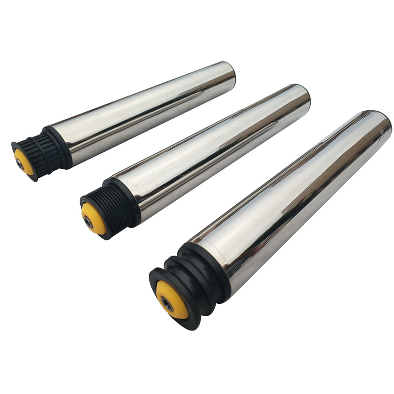 Steel Roller Professional Manufacturer Industrial Conveyor Line Roller Chrome Plated Stainless Conveying roller